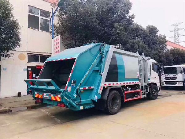 國(guó)六東風(fēng)天錦分類壓縮垃圾運(yùn)輸車