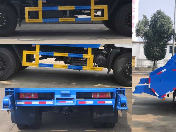 東風(fēng)專底國(guó)六8~12方擺臂式垃圾車